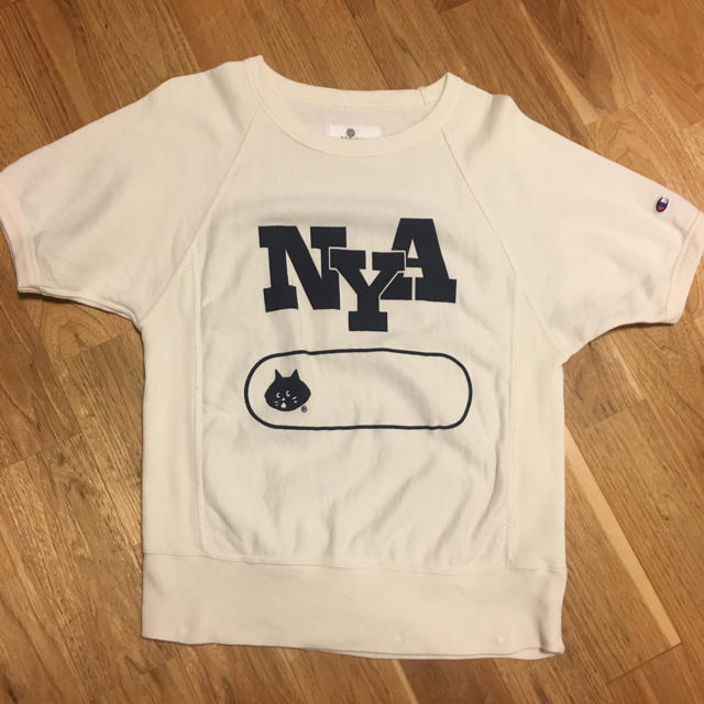 Ne-net(ネネット)の【Ne-net×Champion】半袖トレーナー レディースのトップス(Tシャツ(半袖/袖なし))の商品写真