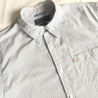 ポロラルフローレン(POLO RALPH LAUREN)の✴︎ 海外古着 90s POLO JEANS SLIM FIT ストライプシャツ(シャツ)