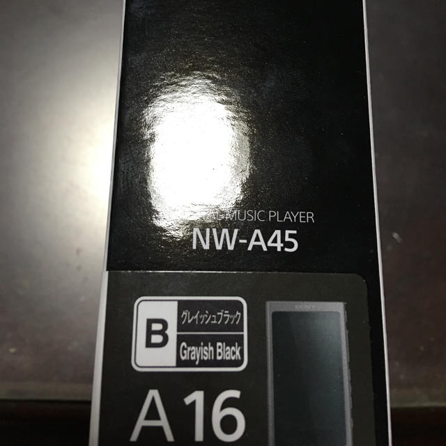 新品未使用 ウォークマン Aシリーズ 16GB NW-A45 ブラック
