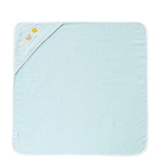 ミキハウス(mikihouse)の5400円の品 ミキハウス おくるみ バスタオル 水色 男女兼用 UV(タオル/バス用品)