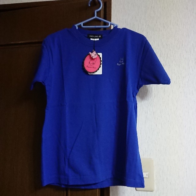 Crystal Ball(クリスタルボール)のCRYSTAL BALL Tシャツ 1 未使用 ブルー クリスタルボール レディースのトップス(Tシャツ(半袖/袖なし))の商品写真