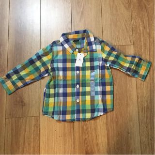 ベビーギャップ(babyGAP)のお値下げしました。ギャップ GAP  チェックシャツ 未使用(ジャケット/上着)