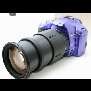 ペンタックス(PENTAX)の珍しいパープル ペンタックス K-x レンズセット 保証♪(デジタル一眼)