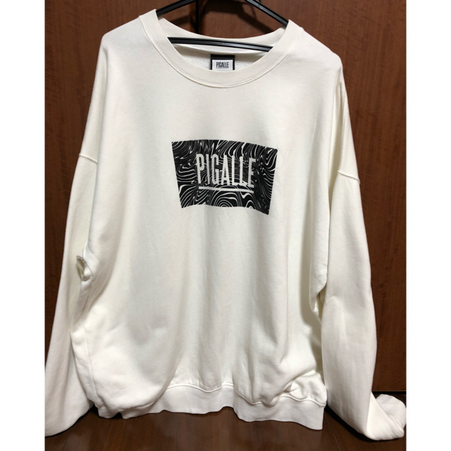 PIGALLE(ピガール)のPIGALLE スウェット ホワイト 登坂広臣 メンズのトップス(スウェット)の商品写真