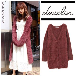 ダズリン(dazzlin)のdazzlin ミックスシャギー ニット カーディガン(カーディガン)