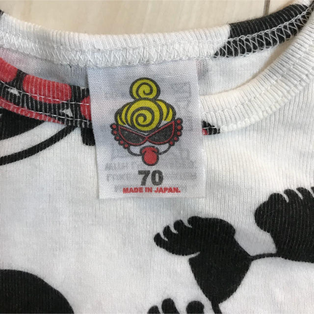 HYSTERIC MINI(ヒステリックミニ)のヒスミニ☆ロンパース70センチ キッズ/ベビー/マタニティのベビー服(~85cm)(ロンパース)の商品写真