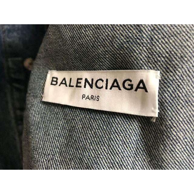 Balenciaga(バレンシアガ)の ジージャン 背抜き balenciagaデニム ジャケット メンズのジャケット/アウター(その他)の商品写真