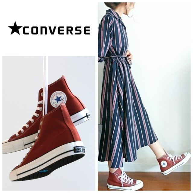 CONVERSE 新品☆コンバース オールスター100 ブリックレッド 24.5の通販 by ゆま's shop｜コンバースならラクマ