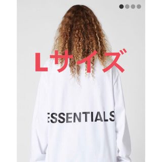 フィアオブゴッド(FEAR OF GOD)のFOG ESSENTIAL エッセンシャル ロングスリーブTシャツ Lサイズ(Tシャツ/カットソー(七分/長袖))