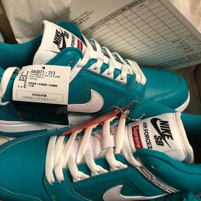 NIKE(ナイキ)のsupreme nike  SB air force 2 27センチ メンズの靴/シューズ(スニーカー)の商品写真