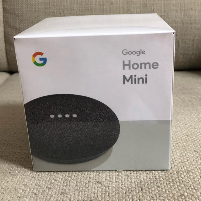 Google Home Mini 色:チャコール