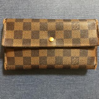 ルイヴィトン(LOUIS VUITTON)のヴィトン ダミエ 長財布(財布)