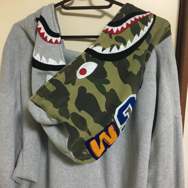 A BATHING APE(アベイシングエイプ)のbape  シャークパーカー90s メンズのトップス(パーカー)の商品写真