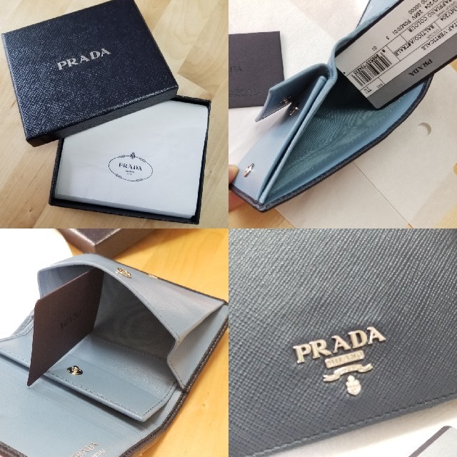 PRADA(プラダ)のプラダ　PRADA　二つ折り財布 メンズのファッション小物(折り財布)の商品写真