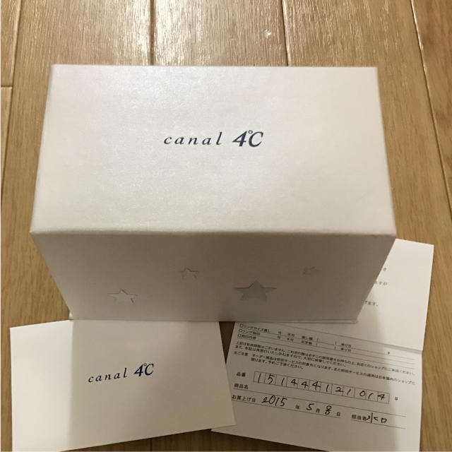 canal４℃(カナルヨンドシー)のカナル4℃のハートネックレス＆ピアス レディースのアクセサリー(ネックレス)の商品写真