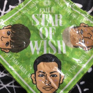 エグザイル(EXILE)のSTAR OF WISHハンドタオル (ミュージシャン)