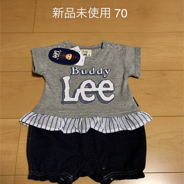 Buddy Lee(バディーリー)の新品タグ付き Buddy Lee  ロンパース 四月まで キッズ/ベビー/マタニティのベビー服(~85cm)(ロンパース)の商品写真