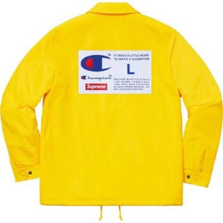 シュプリーム(Supreme)のSupreme/Champion Label Coaches Jacket  (ナイロンジャケット)