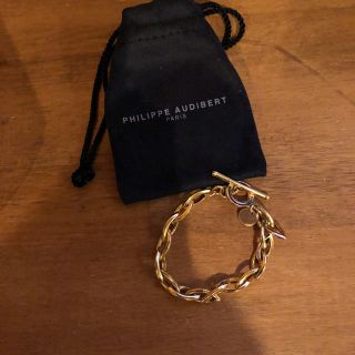 フィリップオーディベール(Philippe Audibert)のPHILIPPE AUDIBERT goldブレスレット(ブレスレット/バングル)