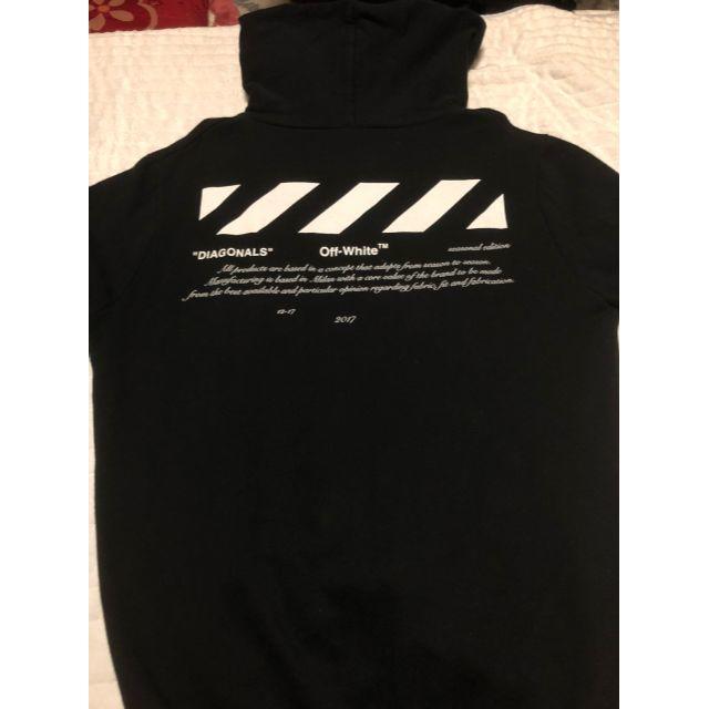 OFF-WHITE(オフホワイト)のoff-white “For All” foodie オフホワイト　パーカー メンズのトップス(パーカー)の商品写真