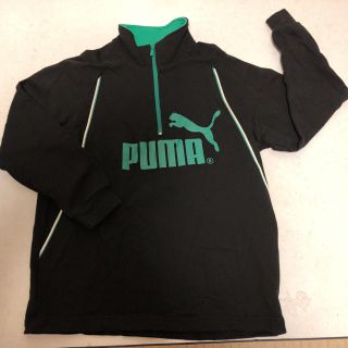 プーマ(PUMA)の150 PUMA とても美品! ブラックトレーナー(Tシャツ/カットソー)