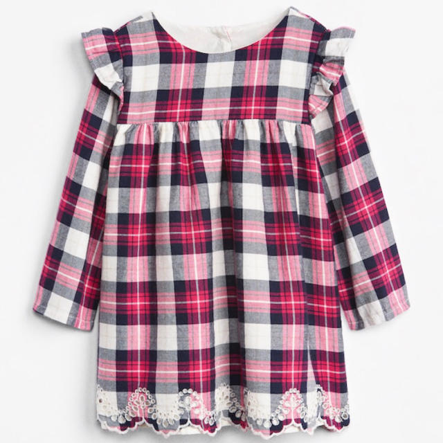 babyGAP(ベビーギャップ)のbaby gap＊チェックワンピース キッズ/ベビー/マタニティのベビー服(~85cm)(ワンピース)の商品写真