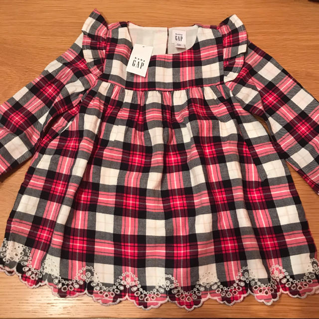 babyGAP(ベビーギャップ)のbaby gap＊チェックワンピース キッズ/ベビー/マタニティのベビー服(~85cm)(ワンピース)の商品写真