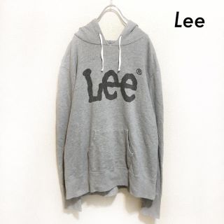 リー(Lee)のLee リー★長袖パーカー スウェット ロゴプリント入り グレー(パーカー)