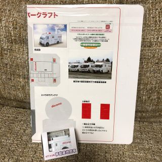 エヌティティドコモ(NTTdocomo)の●新品未開封●  docomo 移動基地局 チョロQ(ミニカー)