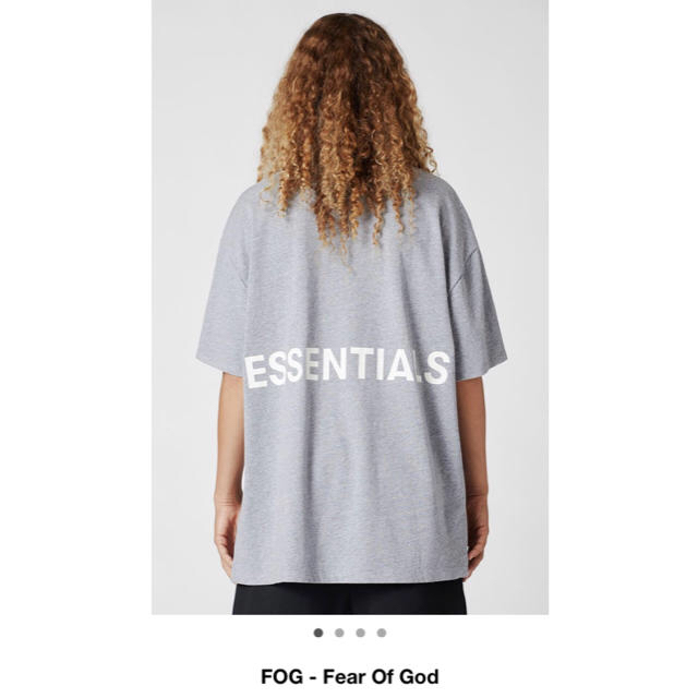 Essentials Boxy Graphic T-Shirt Gray