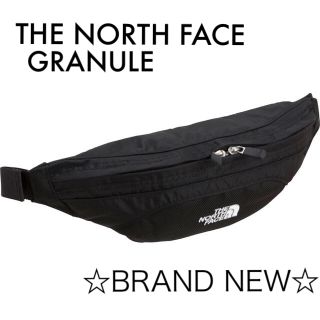 THE NORTH FACE ノースフェイス グラニュール ブラック新品(ウエストポーチ)