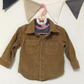 ベビーギャップ(babyGAP)の美品☆babyGAP/シャツ/コーデュロイ/18-24mos(ブラウス)