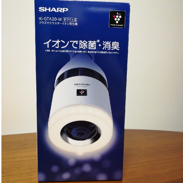 SHARP(シャープ)の新品未使用♡ﾌﾟﾗｽﾞﾏｸﾗｽﾀｰｲｵﾝ発生機 スマホ/家電/カメラの生活家電(空気清浄器)の商品写真