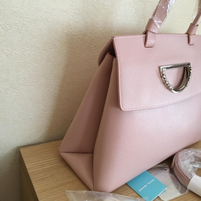 ????新品Samantha Thavasa バイオレットDハンドバッグ 3