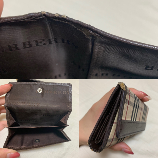 BURBERRY(バーバリー)のバーバリー 財布 三つ折り レディースのファッション小物(財布)の商品写真