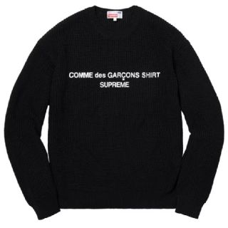 シュプリーム(Supreme)のＭ Supreme×COMME des GARCONS セーター(ニット/セーター)