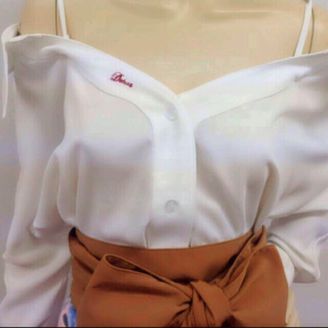 DaTuRa(ダチュラ)のDaTuRa♡エロシャツ♡白 レディースのトップス(シャツ/ブラウス(長袖/七分))の商品写真