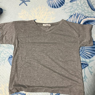 サマンサモスモス(SM2)のグレーTシャツ(Tシャツ(半袖/袖なし))