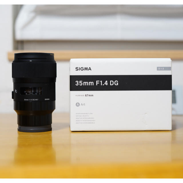 完璧 SIGMA - 35mm F1.4 DG HSM | Art | ［ソニー E用］ レンズ(単焦点)