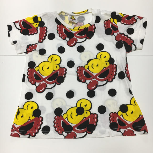 HYSTERIC MINI(ヒステリックミニ)のヒスミニドットT80センチ キッズ/ベビー/マタニティのベビー服(~85cm)(Ｔシャツ)の商品写真