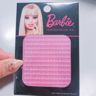 バービー(Barbie)のバービー ネイルシール(ネイル用品)