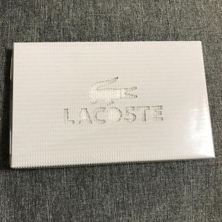 ラコステ(LACOSTE)の新品未使用ラコステ*タオルハンカチ(ハンカチ)