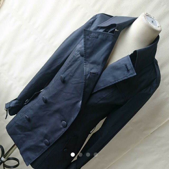 kumikyoku（組曲）(クミキョク)のKUMIKYOKU ナイロン ロングコート レディースのジャケット/アウター(ロングコート)の商品写真