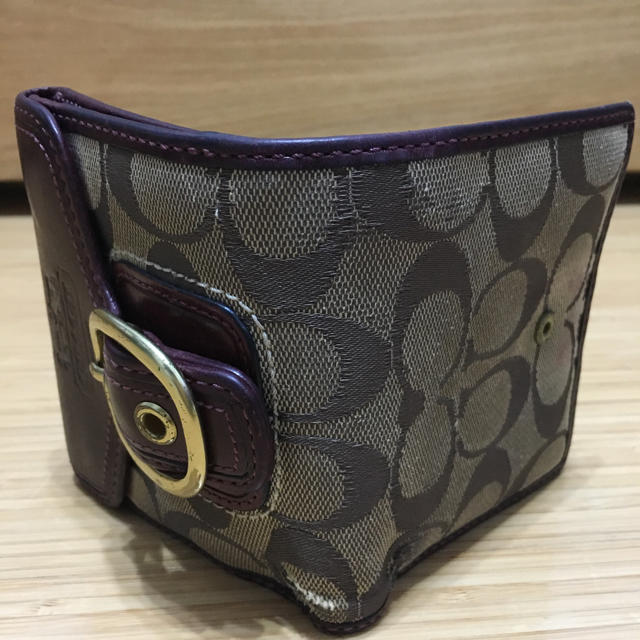 COACH(コーチ)のCOACH 二つ折り財布 ピンク レディースのファッション小物(財布)の商品写真