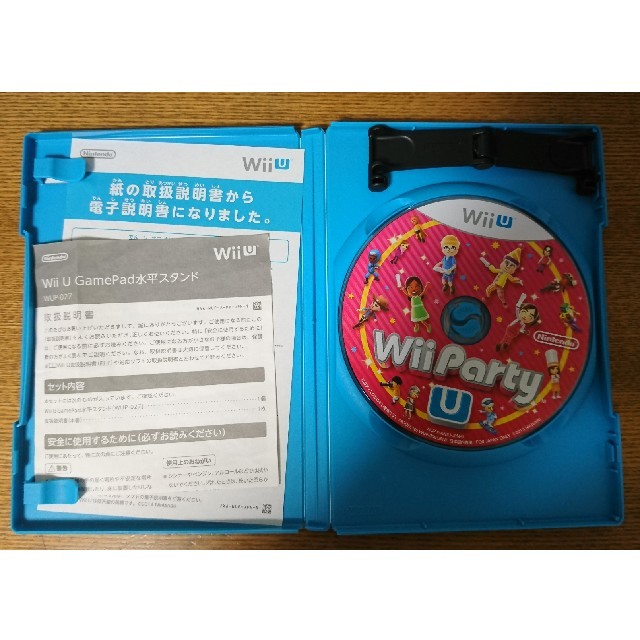 任天堂(ニンテンドウ)のWiiPartyU エンタメ/ホビーのゲームソフト/ゲーム機本体(家庭用ゲームソフト)の商品写真