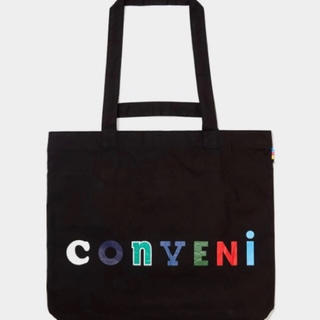 フラグメント(FRAGMENT)の藤原ヒロシ THE CONVENI SIGN TOTE BAG コンビニ 黒(トートバッグ)