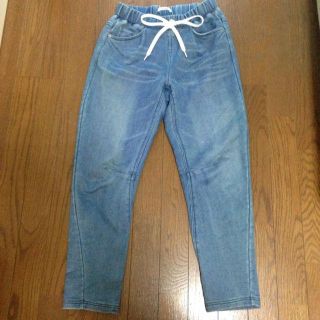 スナイデル(SNIDEL)のsnidel スエットデニムパンツ(カジュアルパンツ)