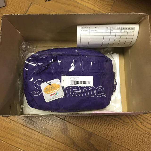 Supreme shoulder bag purple ショルダーバッグバッグ