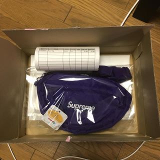 シュプリーム(Supreme)のsupreme waist bag purple ウエストポーチ(ウエストポーチ)