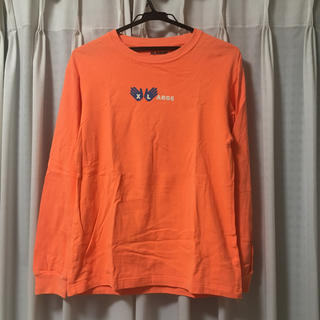 エクストララージ(XLARGE)のX-LARGE ロンT オレンジ(Tシャツ/カットソー(七分/長袖))